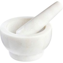 HealthSmart&trade; Marble Mortar and Pestle