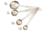 4 Pieces Stainless Steel Measuring Spoon Durable Measuring Spoon Set