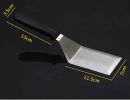 Stainless Steel Cooking Shovel with Plastic Handle for Food Service [A]