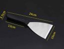 Stainless Steel Cooking Shovel with Plastic Handle for Food Service [C]