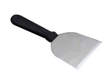 Stainless Steel Cooking Shovel with Plastic Handle for Food Service [D]