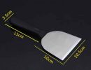 Stainless Steel Cooking Shovel with Plastic Handle for Food Service [D]