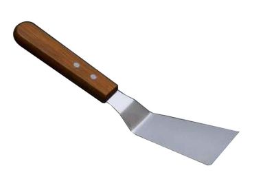 Stainless Steel Cooking Shovel with Wooden Handle for Food Service [J]