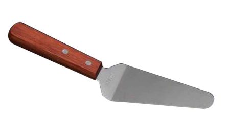 Stainless Steel Cooking Shovel with Wooden Handle for Food Service [K]