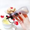 Practical Cruets Salad Dressing Bottles Sauce Bottles Oil Dispenser, 360ML,Brown