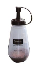 Set of 2 Practical Cruets Salad Dressing Bottles Sauce/Oil Bottles, 250ML
