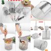 Large Capacity & Perfect Size Double Handles Stainless Steel Colander Filter