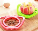 Stainless Steel Apple Slicer Convenient Kitchen Tool Random Color
