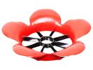 Creative Flower shaped Stainless Steel Apple Slicer-Red