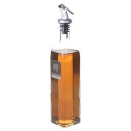 Practical Glass Oil Container Oil & Vinegar Bottle Oil Jar, H