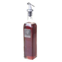 Practical Glass Oil Jar Oil Container Oil & Vinegar Bottle, I