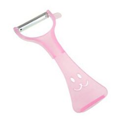 Ultra Sharp stainless steel blade fruit and vegetable Peeler,pink