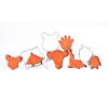 Adoroble [Animals] Steel Fruit/Vegetable Slicers/Cutters CookieCutter (9 Sets)