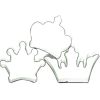 [Crown] Functional Steel Fruit Slicers/Cookie Cutters/Sculpting Tools(3 Sets)