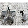 Set of 4 Lovely[Star]Non-Toxic Fruit Slicers/Cookie Cutters/Cake Sculpting Tools