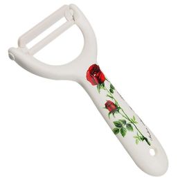 Lovely Creative Slicer Multifunction Ceramics Red Rose Slicer 5.1*1.9"