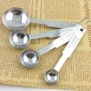 Durable Stainless Steel Measuring Spoons, Set of 4