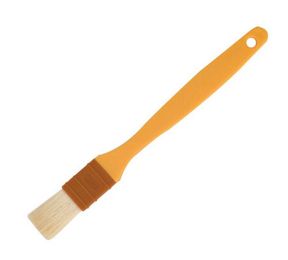 Set of 2 Fleece Kitchen Plastic Handle Baking Pastry Brush, 23.5cm*2.5cm*3.5cm