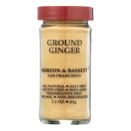 Morton and Bassett Ginger - Ground - 2.1 oz - Case of 3