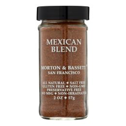 Morton and Bassett Seasoning - Mexican Spice Blend - 2 oz - Case of 3