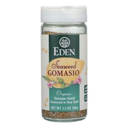 Eden Foods Organic Gomasio - Sesame Salt - Seaweed - 3.5 oz (Pack of 3)