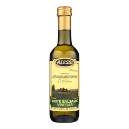 Alessi - Vinegar - White Balsamic - Case of 6 - 12.75 FL oz.