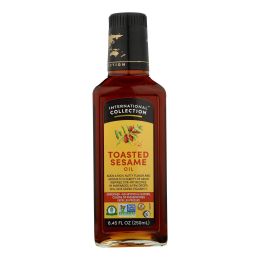 International Collection Sesame Oil - Toasted - Case of 6 - 8.45 Fl oz.