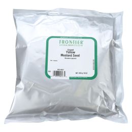 Frontier Herb Mustard Seed - Powder - Yellow - Ground - Bulk - 1 lb