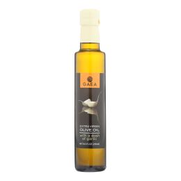 Gaea Extra Virgin Olive Oil - With A Dash of Garlic - Case of 8 - 8.5 oz.