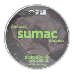 Spicely Organics - Organic Sumac - Case of 2 - 3 oz.