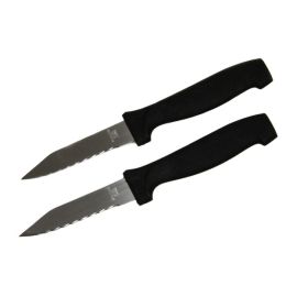2-Piece Serrated Stainless Steel Paring Knife set Case Pack 144