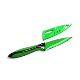 Chef Craft Green 3" Pairing Knife w/Sheath Case Pack 18