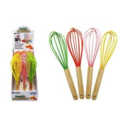 Whisk W/ Bamboo Handle Case Pack 18