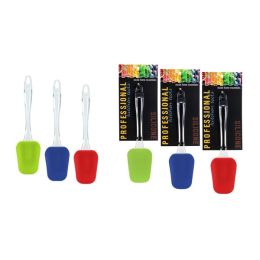 Silicone - Spatula - 3 Assorted Colors - Nicole Home Collection Case Pack 24