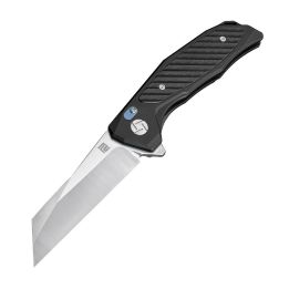 Artisan Megahawk Folder 3.62 in M390 Black Titanium Hndl